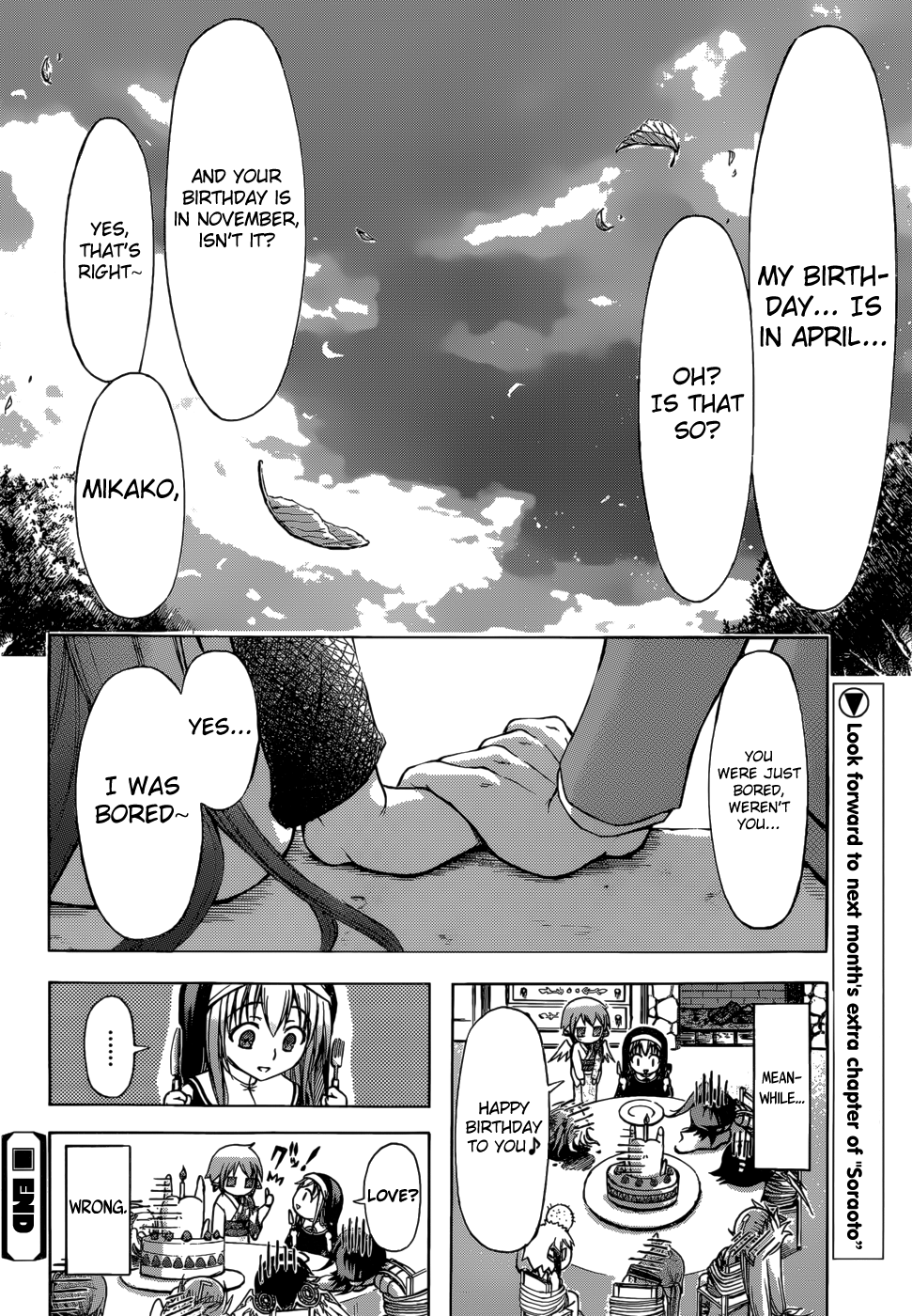 Sora no Otoshimono Chapter 77.1 page 16 - Chapter 77.1: The Strongest Middle Schooler