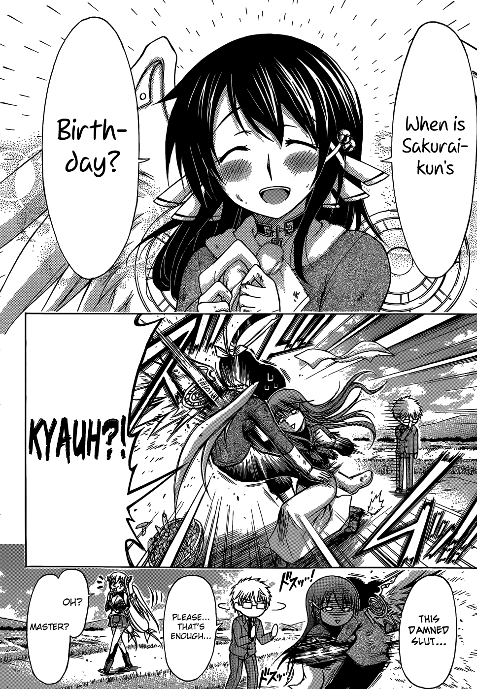 Sora no Otoshimono Chapter 77.1 page 9 - Chapter 77.1: The Strongest Middle Schooler