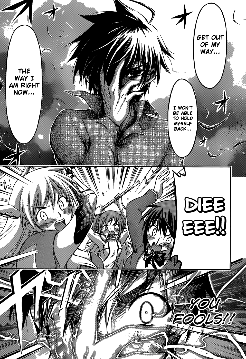 Sora no Otoshimono Chapter 77.2 page 11 - Chapter 77.2: Black and White!!