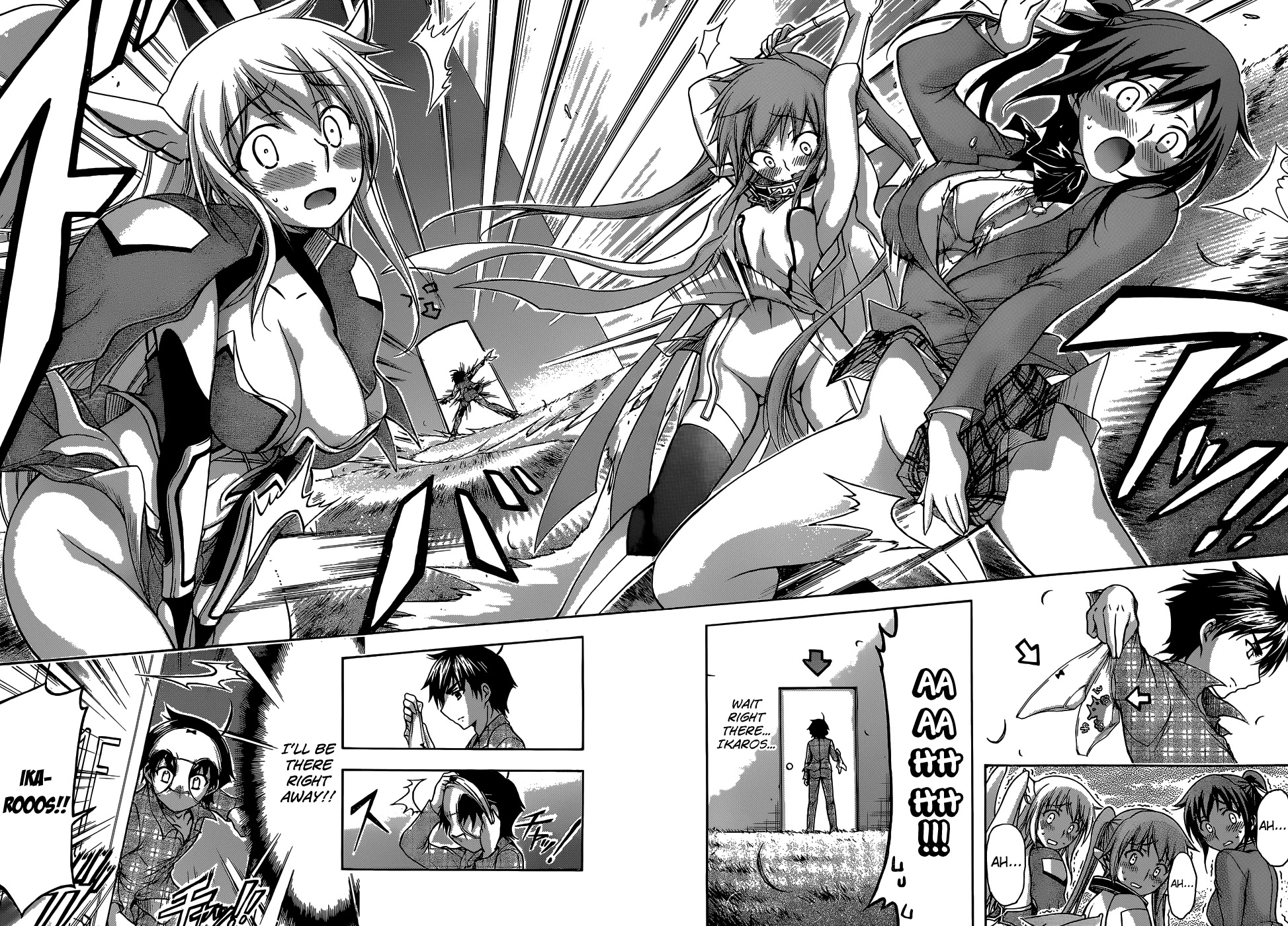 Sora no Otoshimono Chapter 77.2 page 12 - Chapter 77.2: Black and White!!