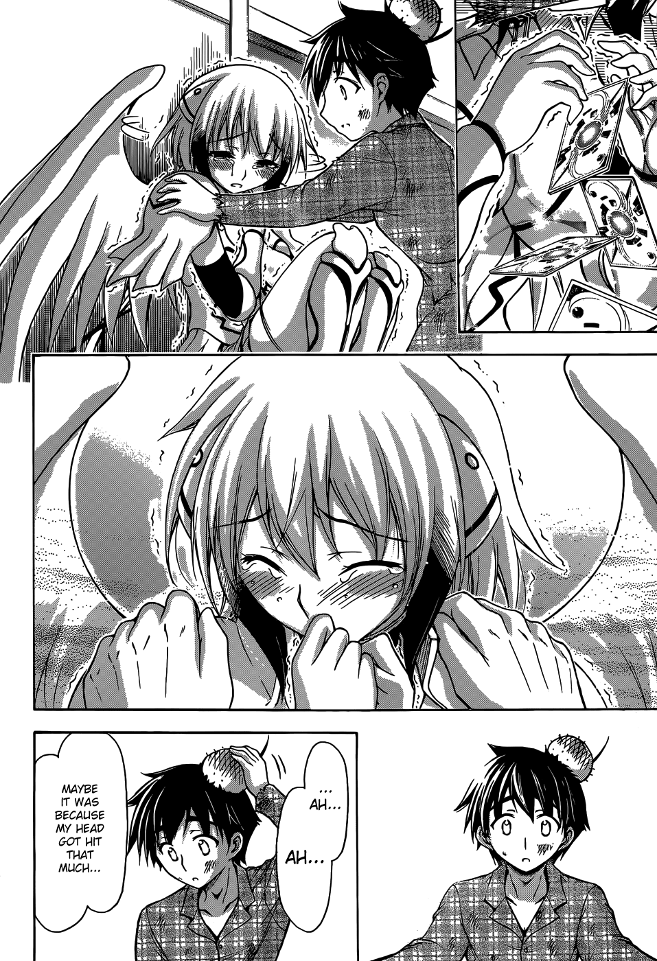 Sora no Otoshimono Chapter 77.2 page 18 - Chapter 77.2: Black and White!!