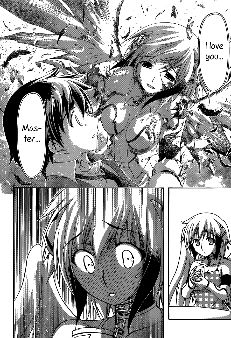 Sora no Otoshimono Chapter 77.2 page 3 - Chapter 77.2: Black and White!!