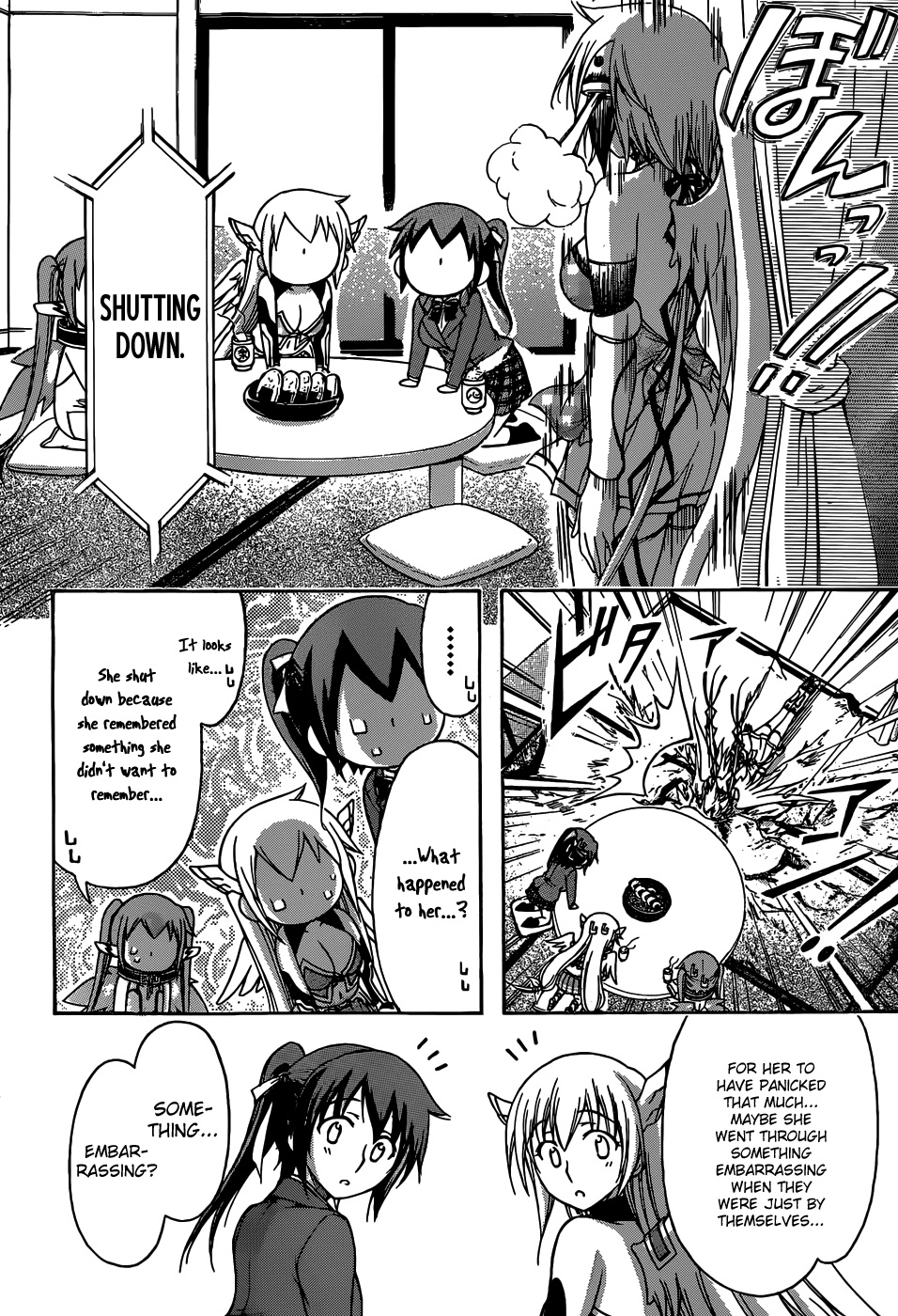 Sora no Otoshimono Chapter 77.2 page 5 - Chapter 77.2: Black and White!!