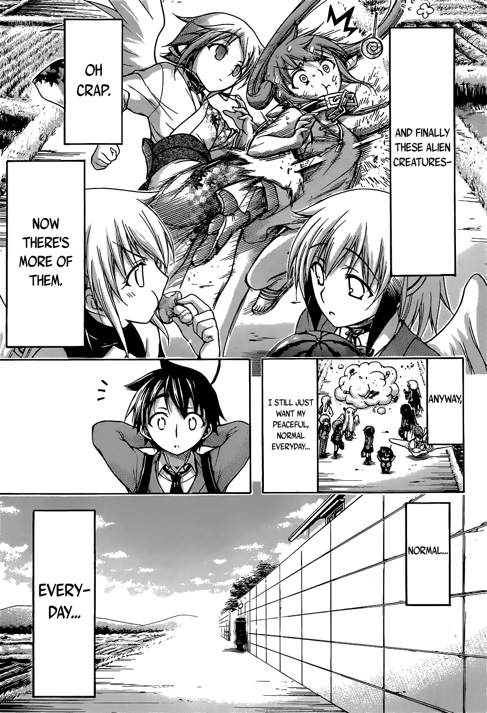 Sora no Otoshimono Chapter 77 page 95 - Chapter 77: Normal!!