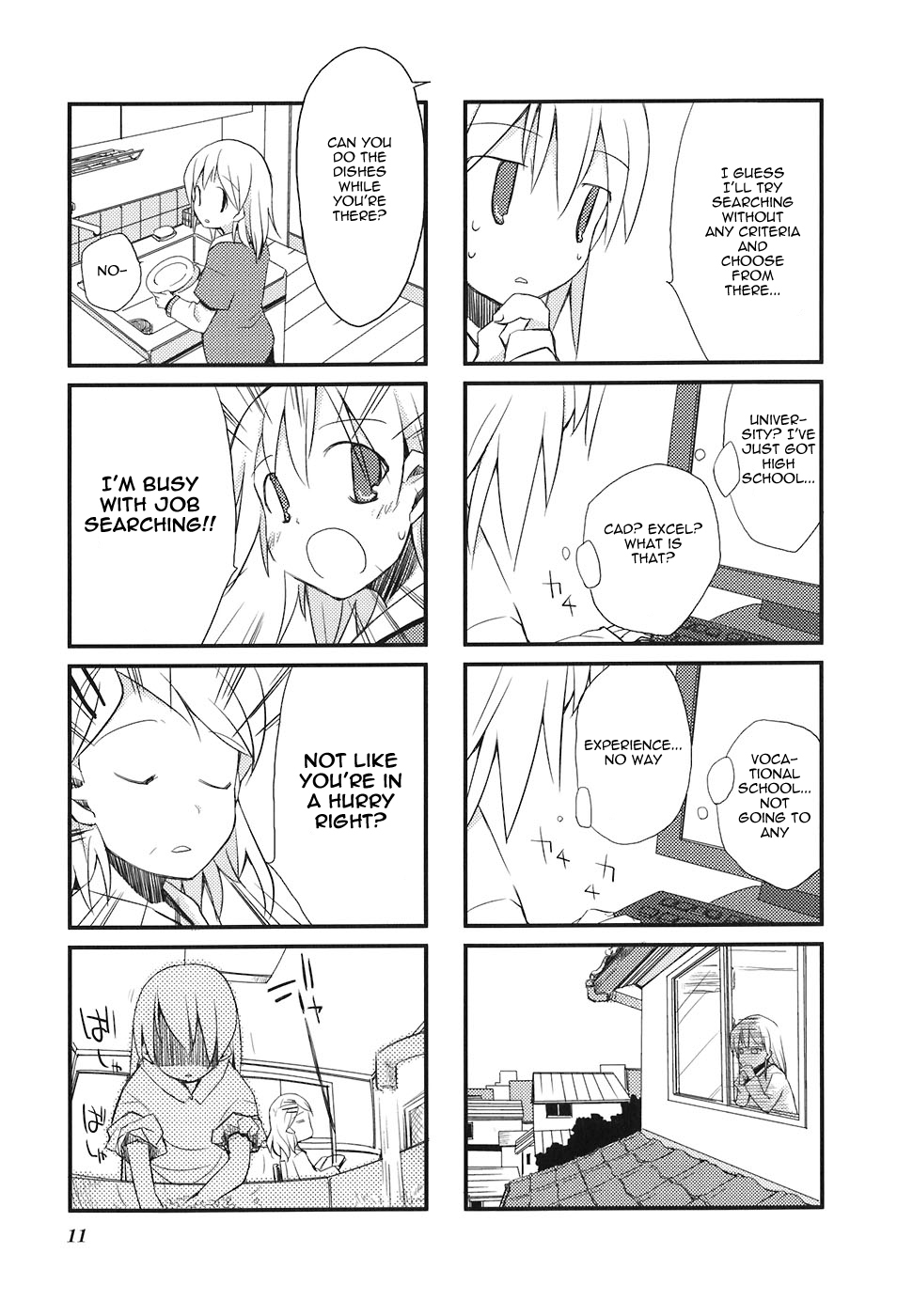 Sora no Shita Yane no Naka Chapter 1 page 11 - Chapter 1