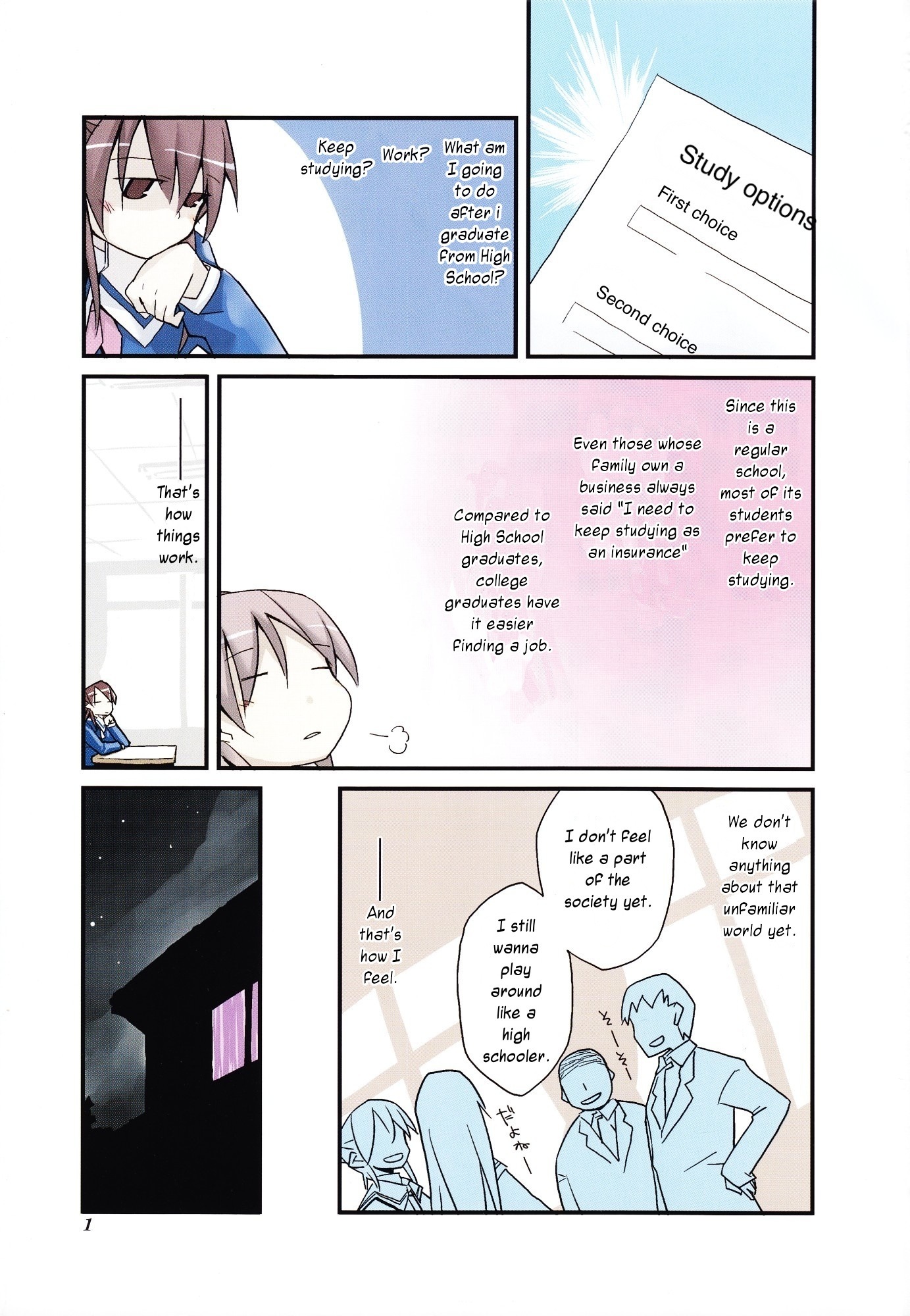 Sora no Shita Yane no Naka Chapter 14 page 5 - Chapter 14