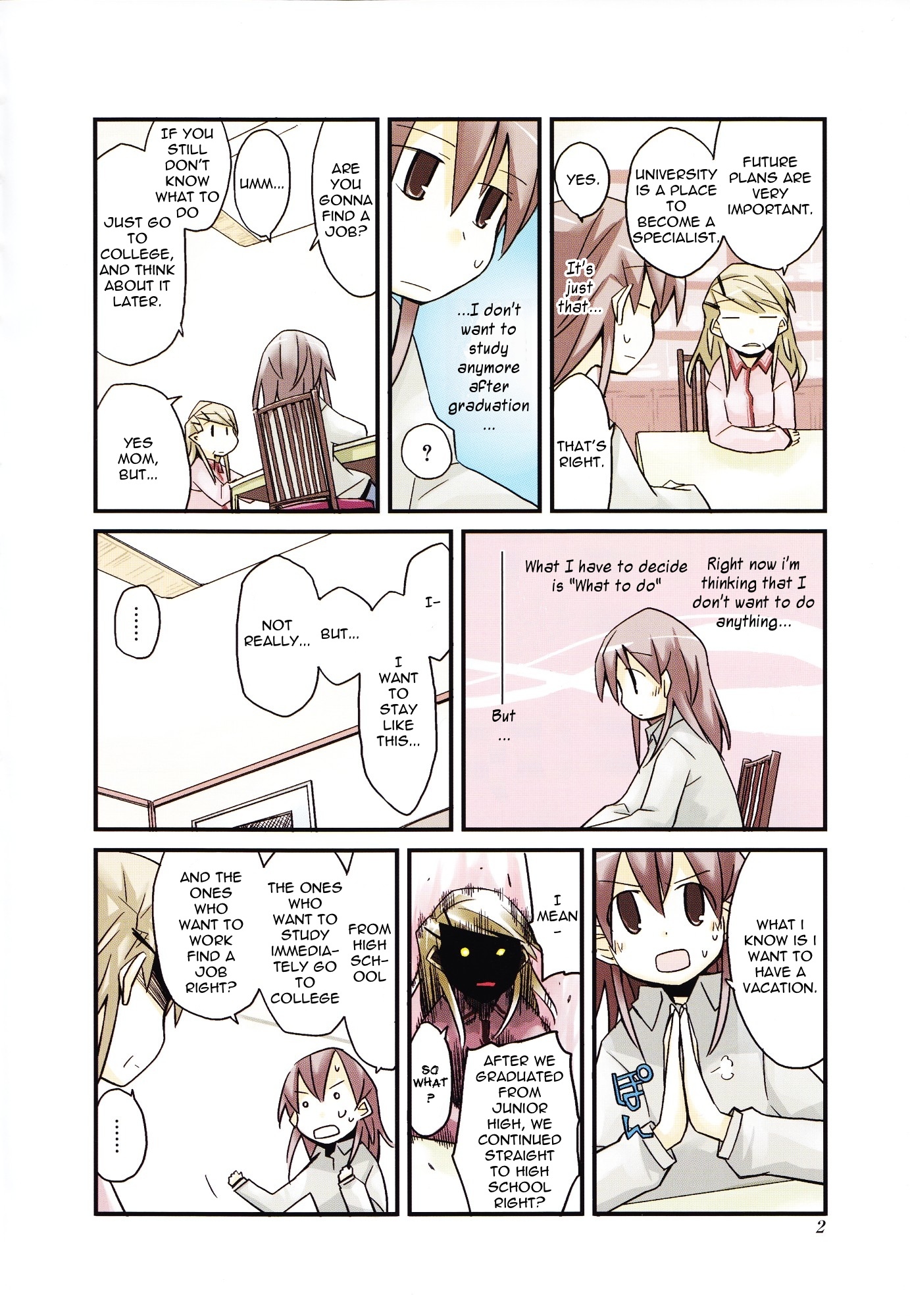 Sora no Shita Yane no Naka Chapter 14 page 6 - Chapter 14