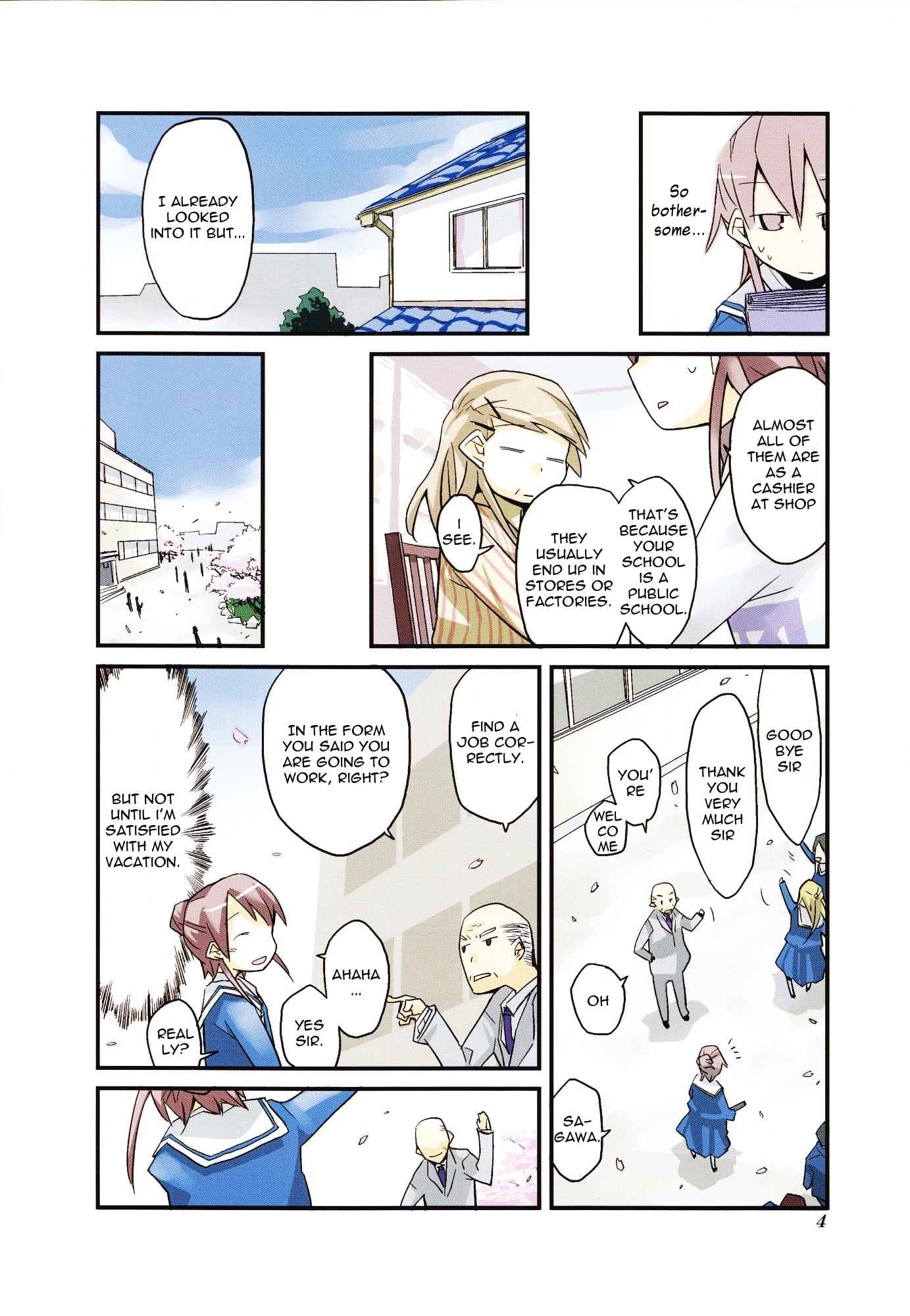 Sora no Shita Yane no Naka Chapter 14 page 8 - Chapter 14