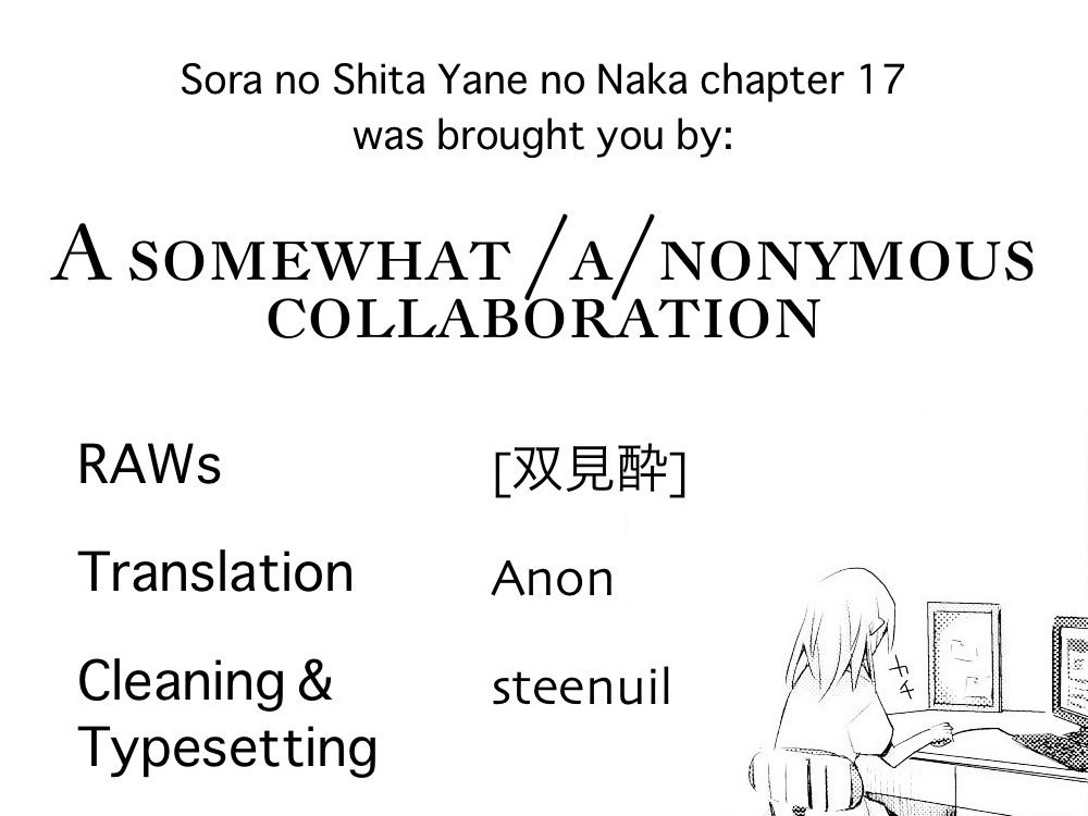 Sora no Shita Yane no Naka Chapter 17 page 9 - Chapter 17