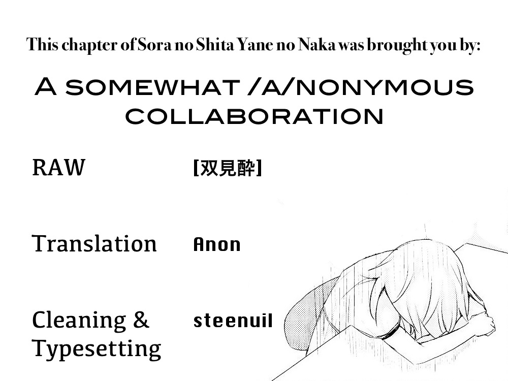 Sora no Shita Yane no Naka Chapter 18 page 9 - Chapter 18