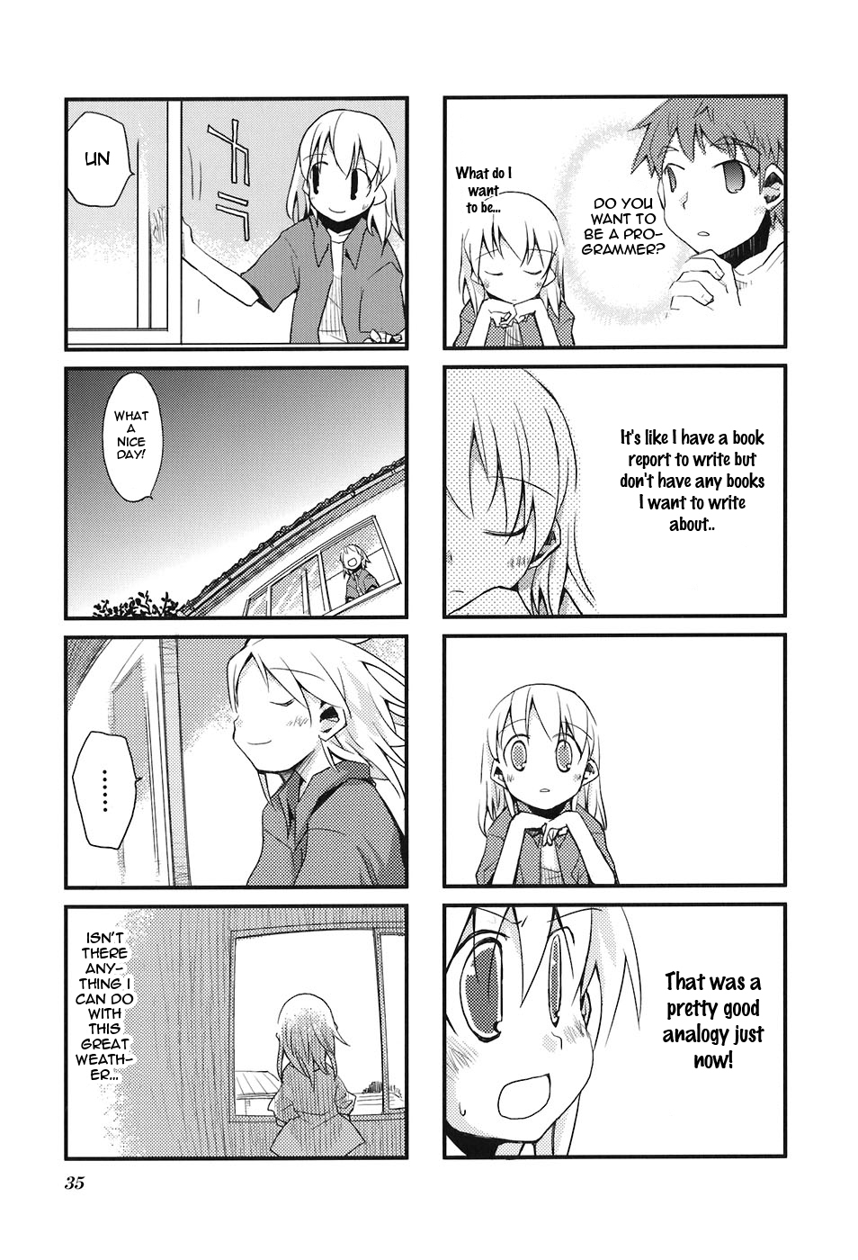 Sora no Shita Yane no Naka Chapter 4 page 3 - Chapter 4