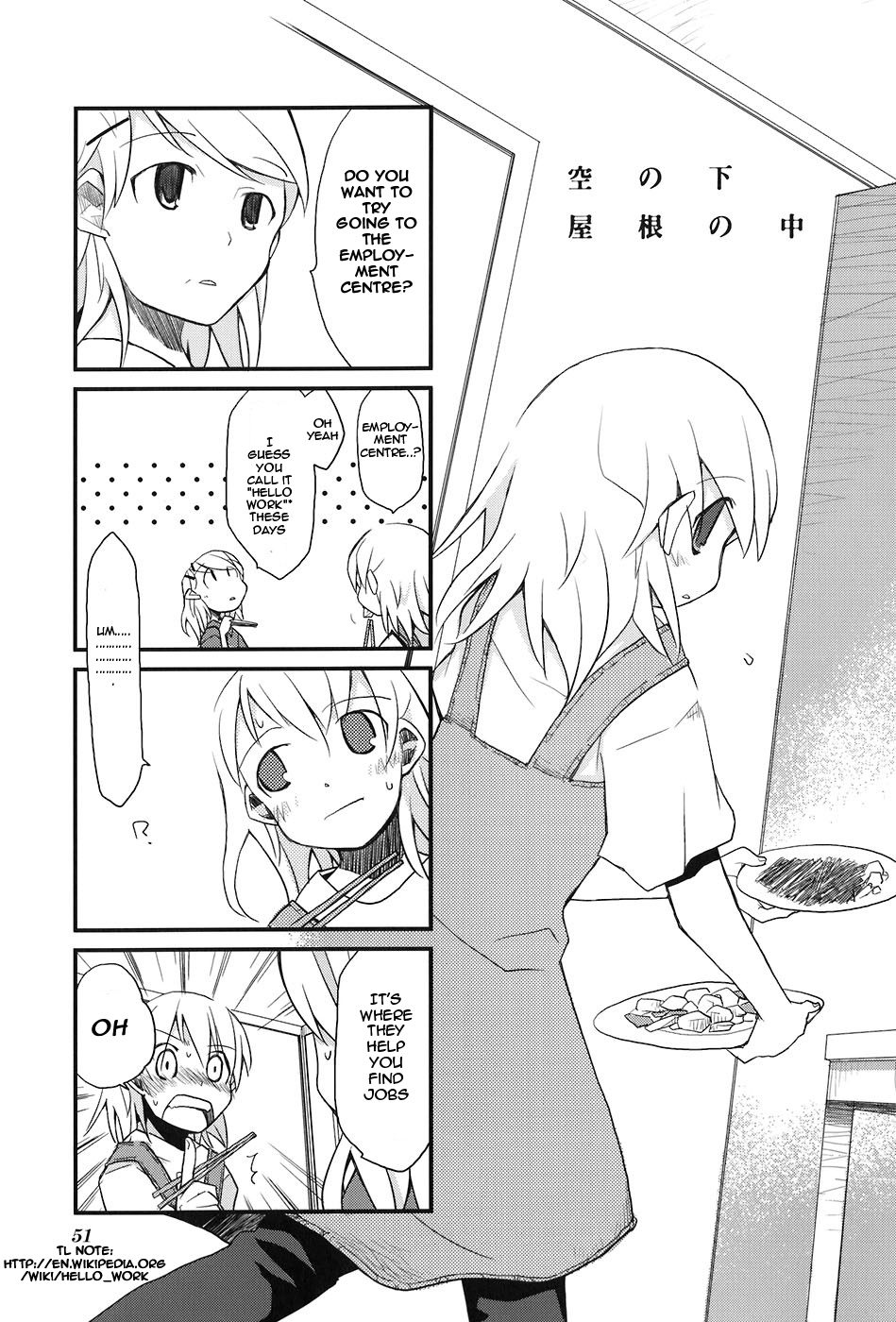 Sora no Shita Yane no Naka Chapter 6 page 1 - Chapter 6