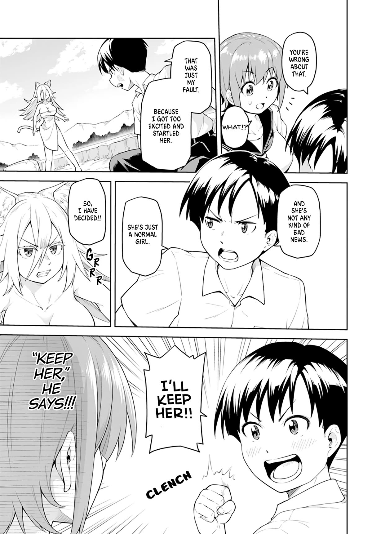 Sora-sama Wants to be Satisfied! Chapter 1 page 39 - Chapter 1: I'll Keep Her!! (uncensored)