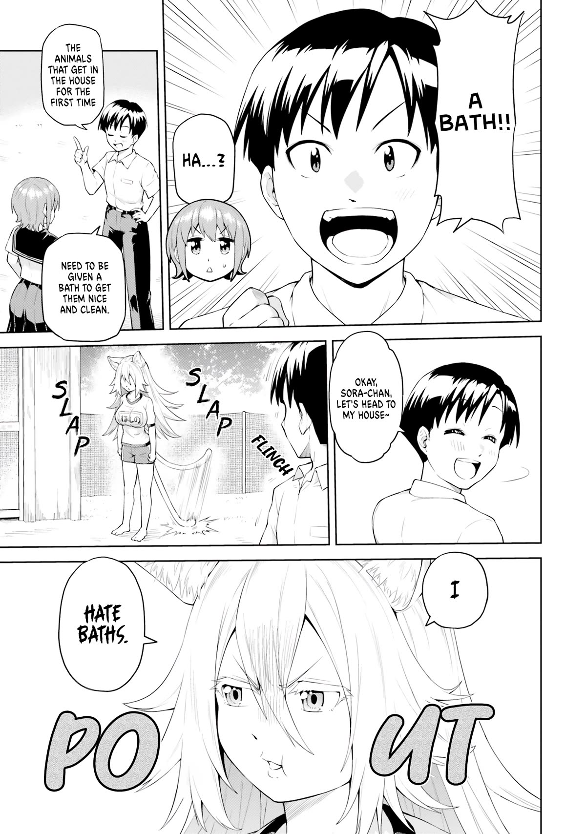 Sora-sama Wants to be Satisfied! Chapter 2 page 15 - Chapter 2: I'll wash you both (uncensored)