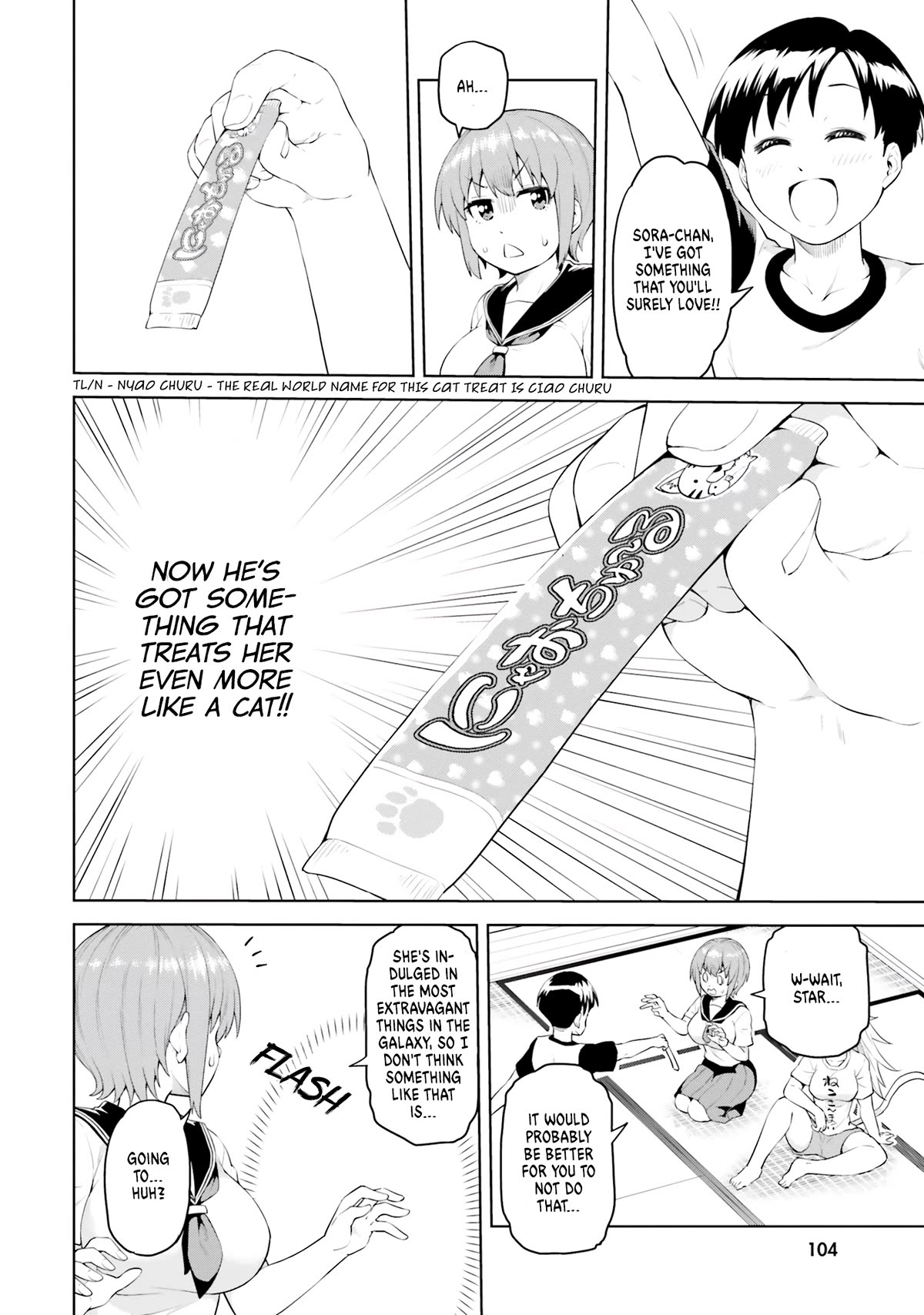 Sora-sama Wants to be Satisfied! Chapter 2 page 40 - Chapter 2: I'll wash you both (uncensored)