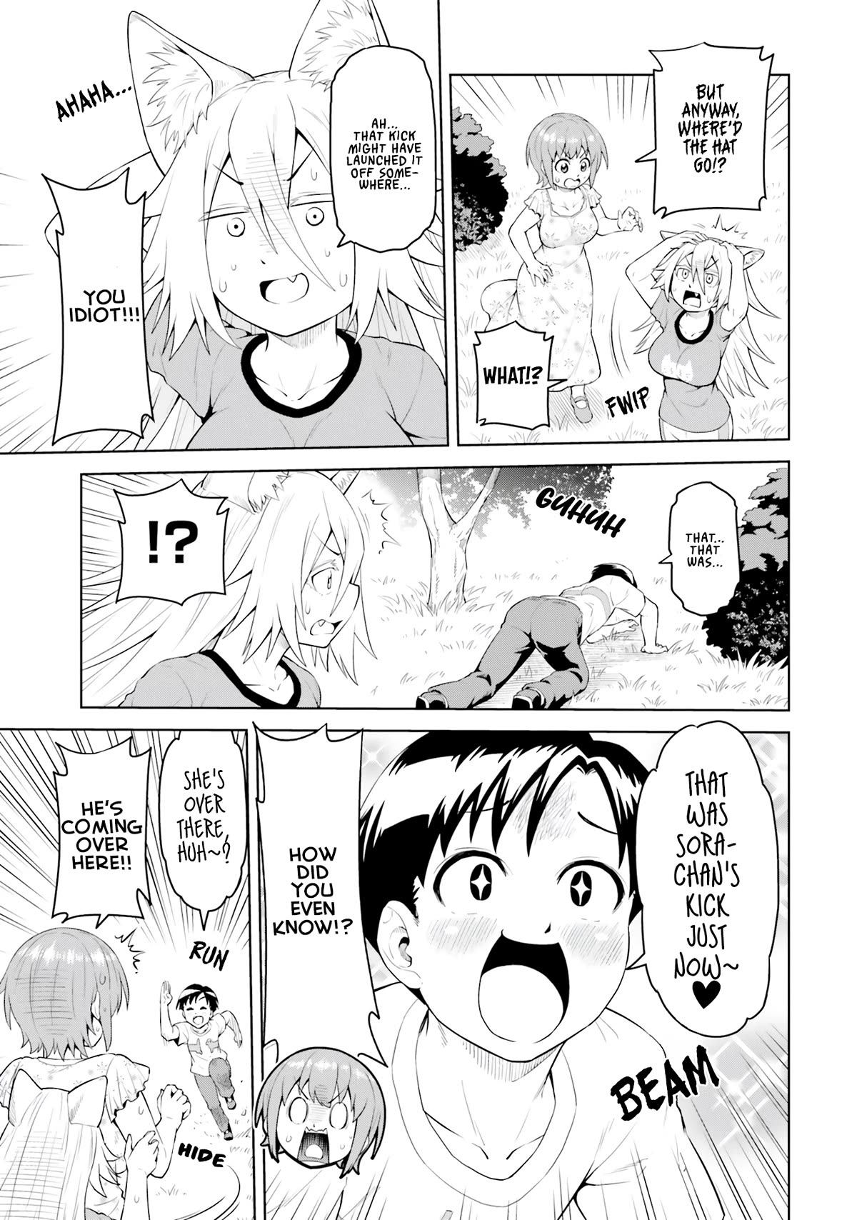 Sora-sama Wants to be Satisfied! Chapter 3 page 22 - Chapter 3: Out on Nya walk(uncensored)