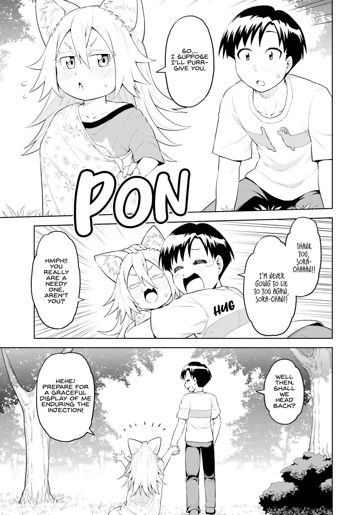 Sora-sama Wants to be Satisfied! Chapter 3 page 34 - Chapter 3: Out on Nya walk(uncensored)