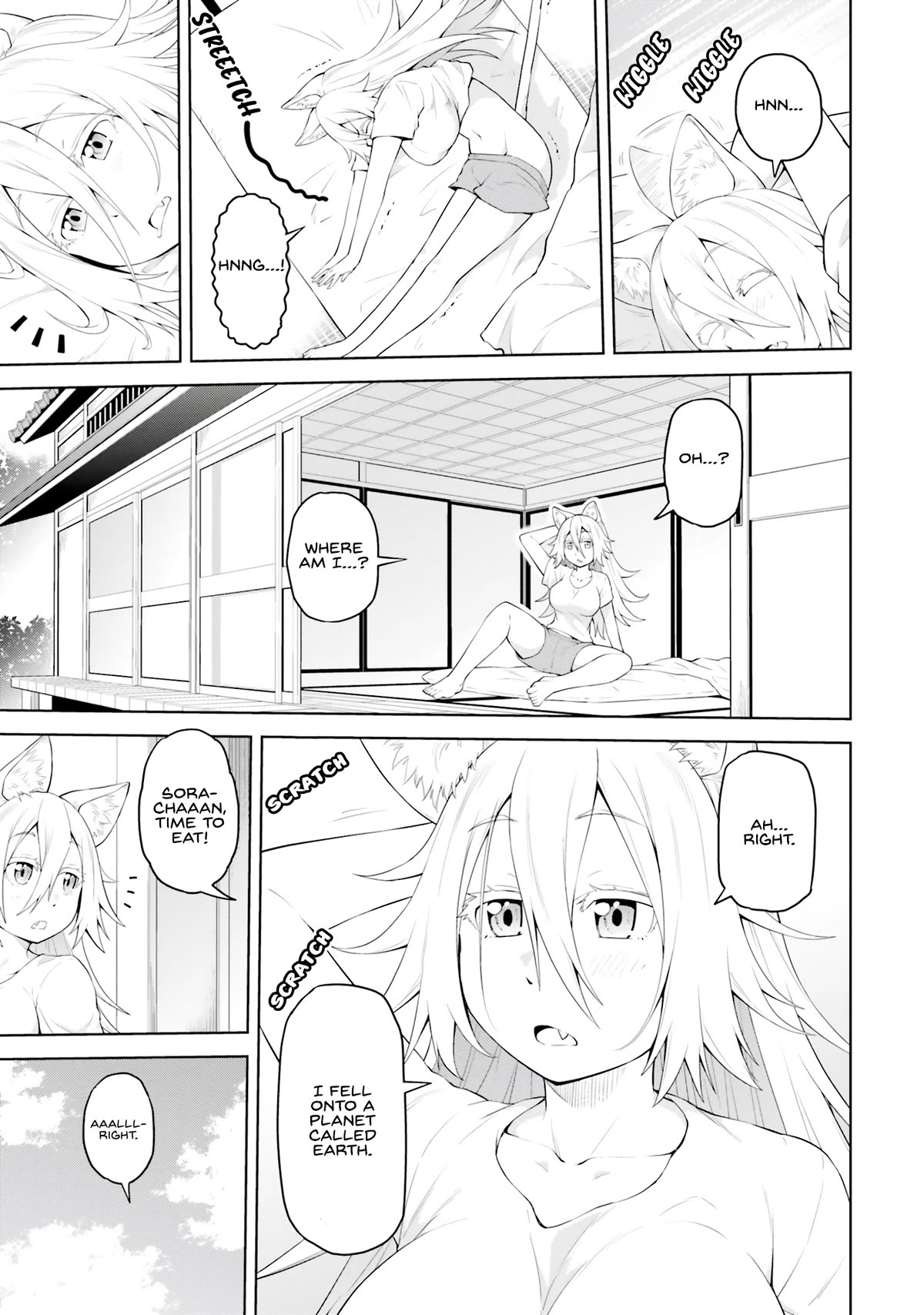 Sora-sama Wants to be Satisfied! Chapter 3 page 4 - Chapter 3: Out on Nya walk(uncensored)