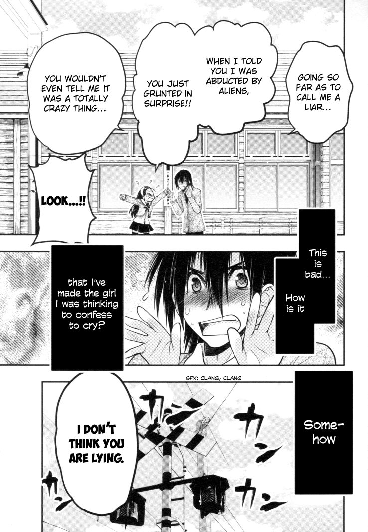 Sora x Rira - Sorairo no Lila to Okubyou na Boku Chapter 1 page 27 - Chapter 1 : Sora's Disappearance