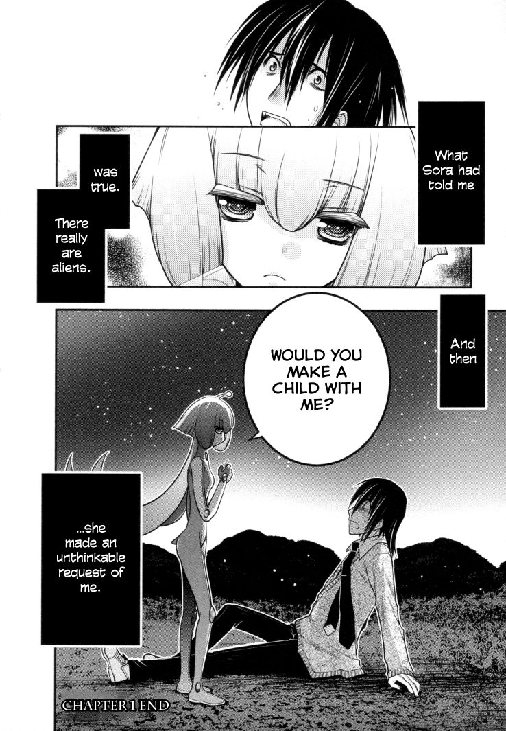 Sora x Rira - Sorairo no Lila to Okubyou na Boku Chapter 1 page 42 - Chapter 1 : Sora's Disappearance