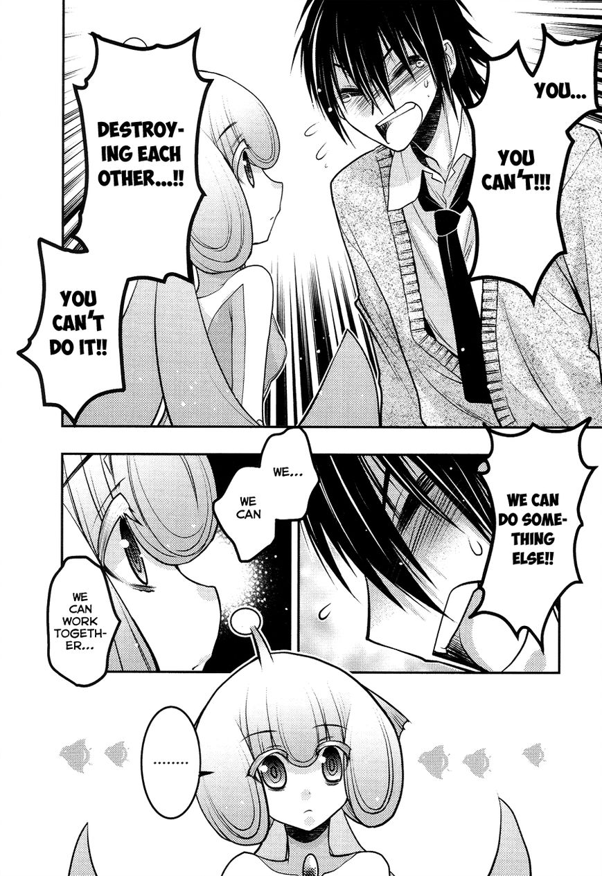 Sora x Rira - Sorairo no Lila to Okubyou na Boku Chapter 2 page 34 - Chapter 2 : An Evening's Promise