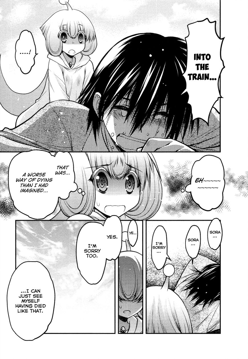 Sora x Rira - Sorairo no Lila to Okubyou na Boku Chapter 4 page 21 - Chapter 4 : Something Sora Lost