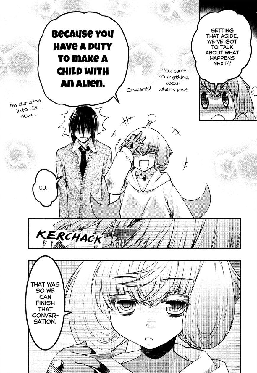 Sora x Rira - Sorairo no Lila to Okubyou na Boku Chapter 4 page 28 - Chapter 4 : Something Sora Lost
