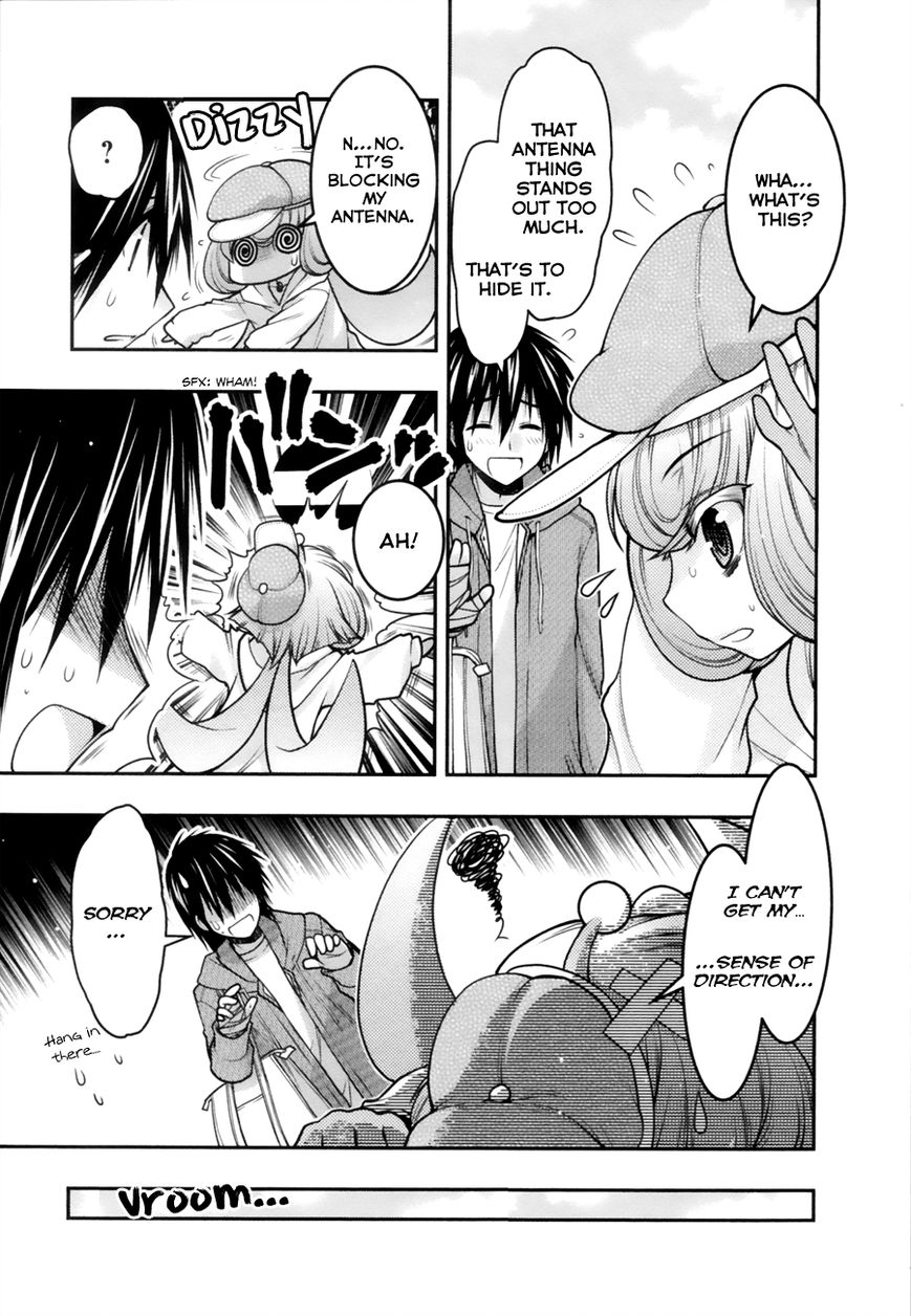 Sora x Rira - Sorairo no Lila to Okubyou na Boku Chapter 6 page 13 - Chapter 6 : Misunderstood Date