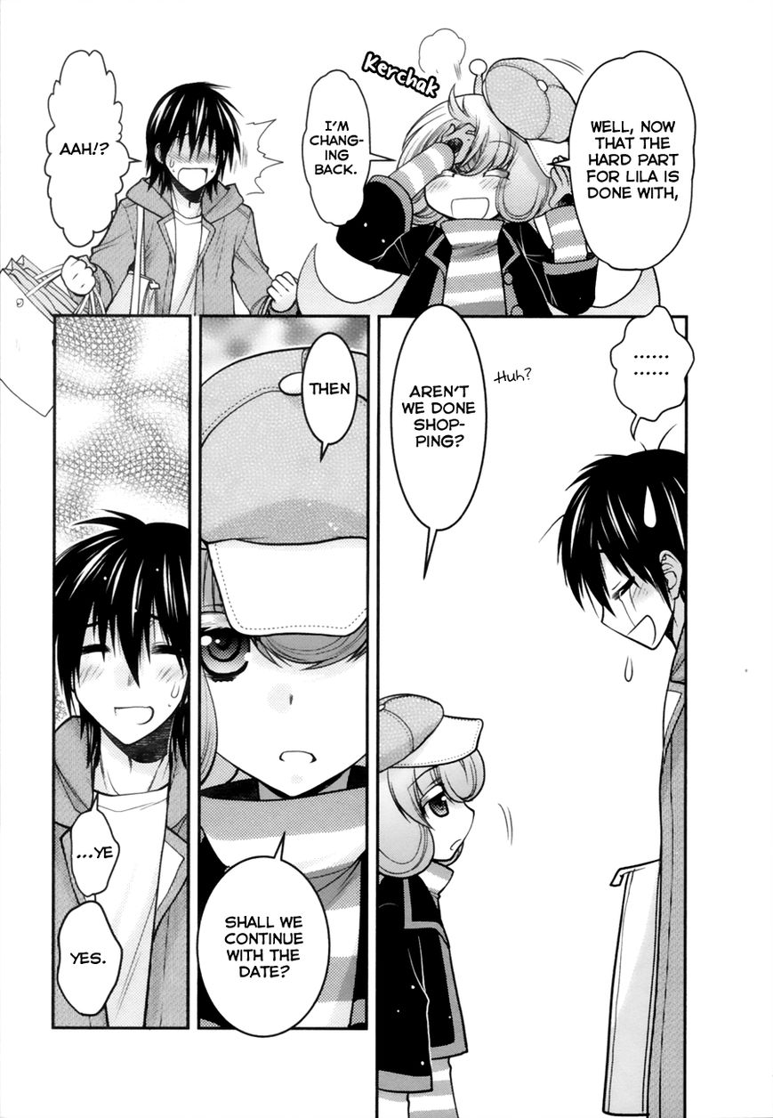 Sora x Rira - Sorairo no Lila to Okubyou na Boku Chapter 6 page 21 - Chapter 6 : Misunderstood Date