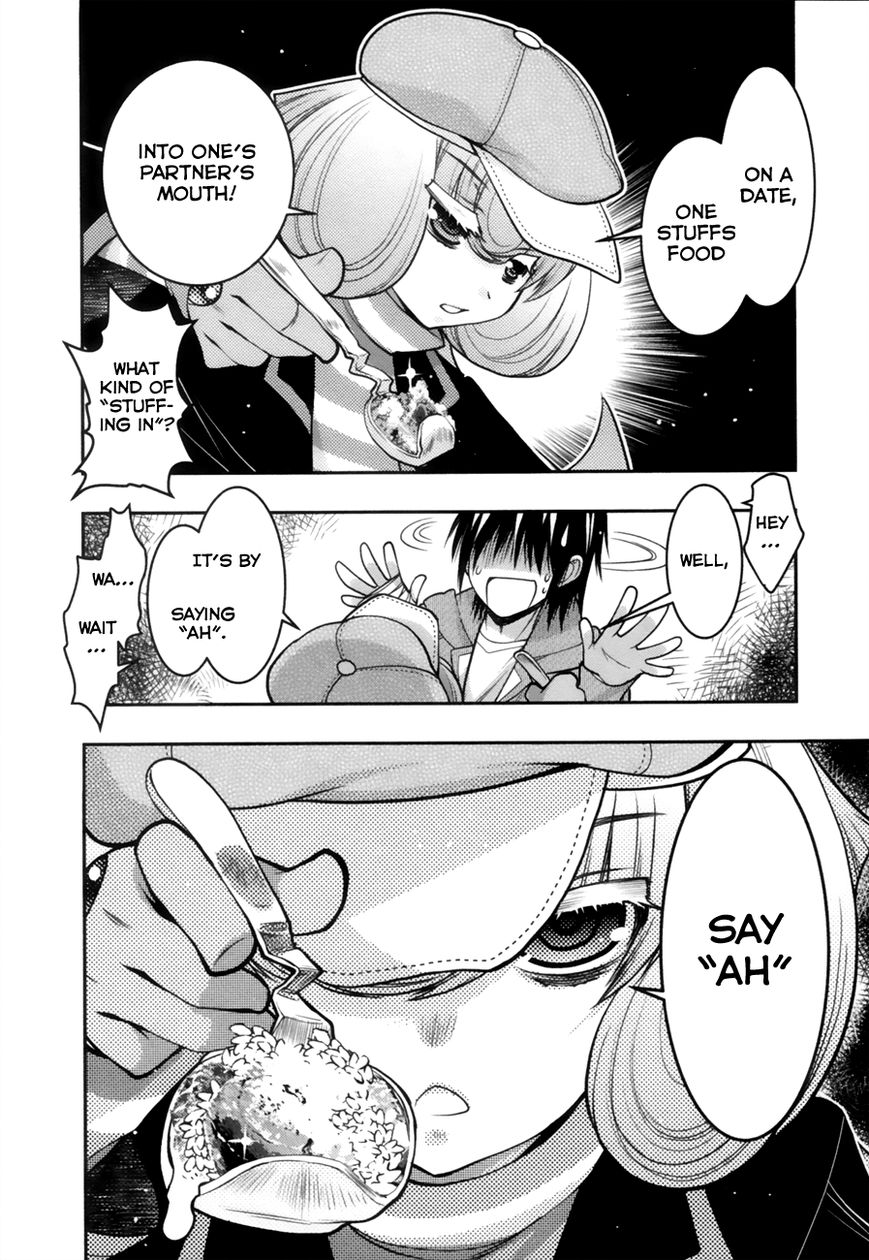 Sora x Rira - Sorairo no Lila to Okubyou na Boku Chapter 6 page 28 - Chapter 6 : Misunderstood Date