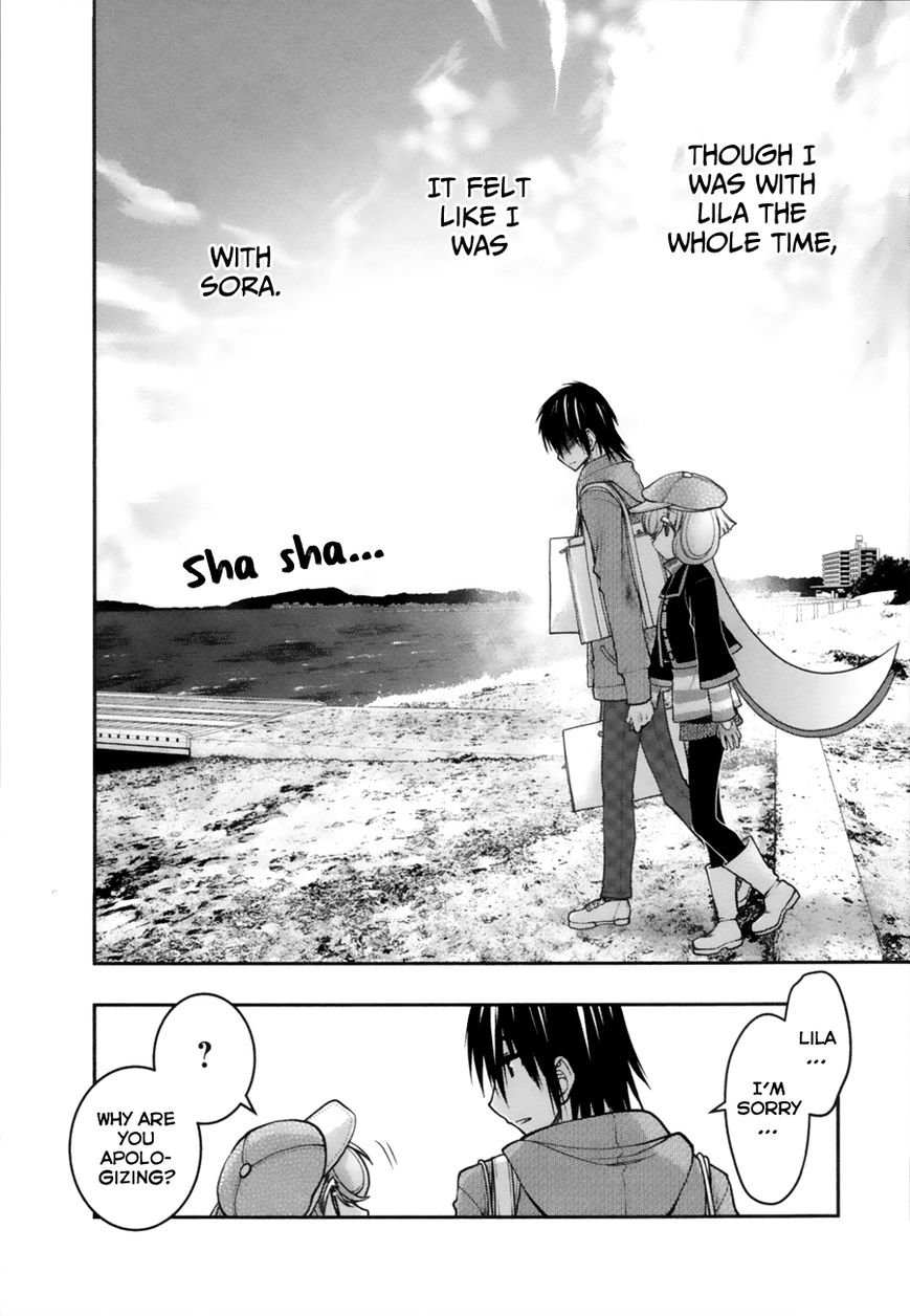 Sora x Rira - Sorairo no Lila to Okubyou na Boku Chapter 6 page 34 - Chapter 6 : Misunderstood Date
