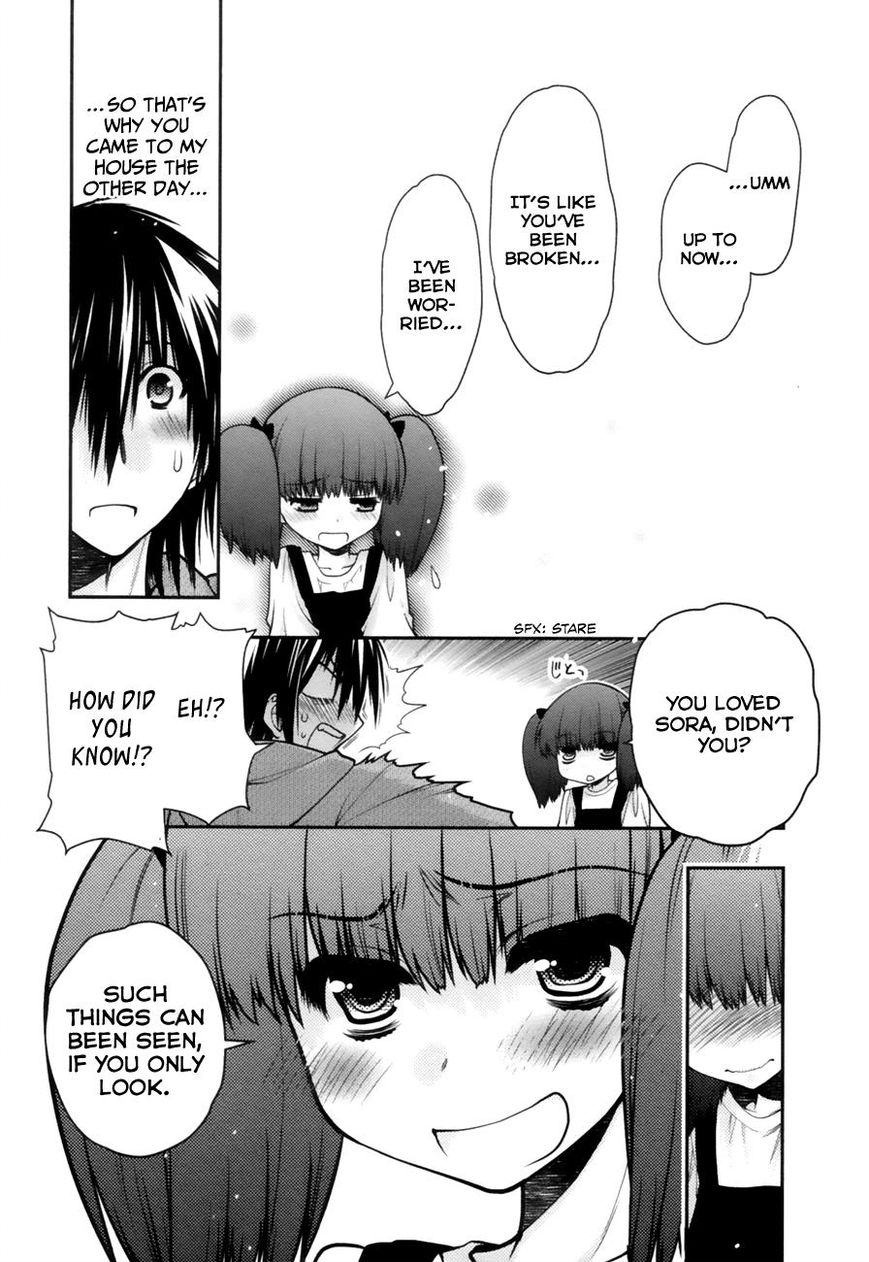 Sora x Rira - Sorairo no Lila to Okubyou na Boku Chapter 7 page 9 - Chapter 7 : Little Lila