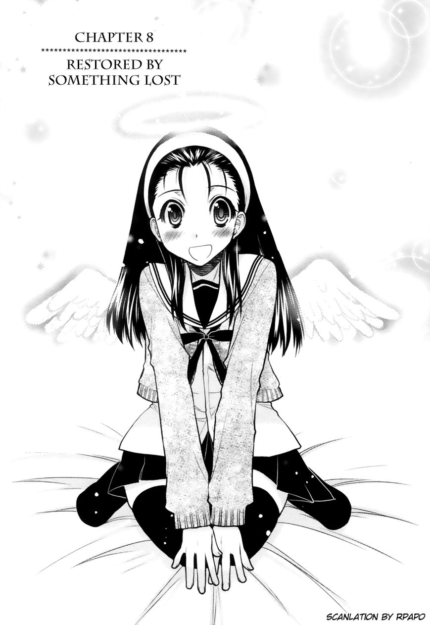Sora x Rira - Sorairo no Lila to Okubyou na Boku Chapter 8 page 1 - Chapter 8 : Restored by Something Lost
