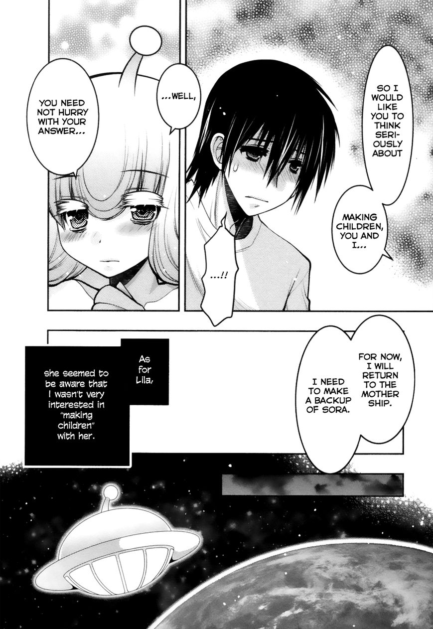 Sora x Rira - Sorairo no Lila to Okubyou na Boku Chapter 8 page 28 - Chapter 8 : Restored by Something Lost