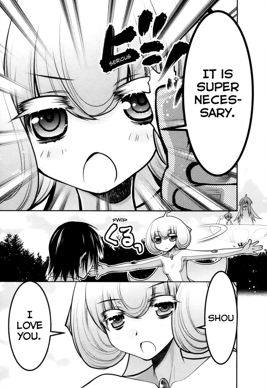 Sora x Rira - Sorairo no Lila to Okubyou na Boku Chapter 9 page 23 - Chapter 9 : A Return Confession