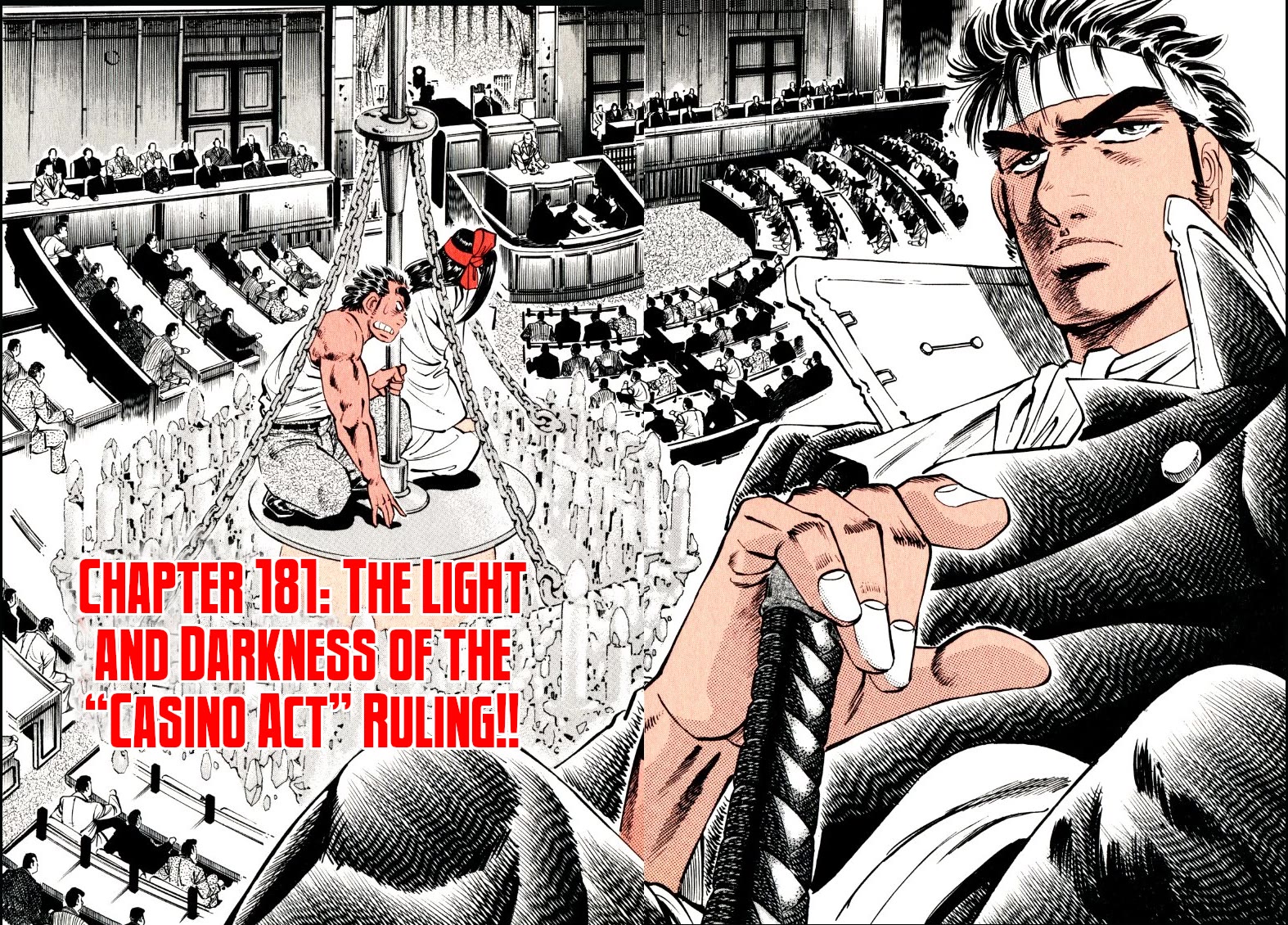 Sora yori Takaku (MIYASHITA Akira) Chapter 181 page 4 - Chapter 181: The Light and Darkness of the "Casino Act" Ruling!!