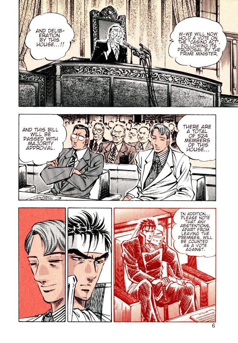Sora yori Takaku (MIYASHITA Akira) Chapter 181 page 5 - Chapter 181: The Light and Darkness of the "Casino Act" Ruling!!