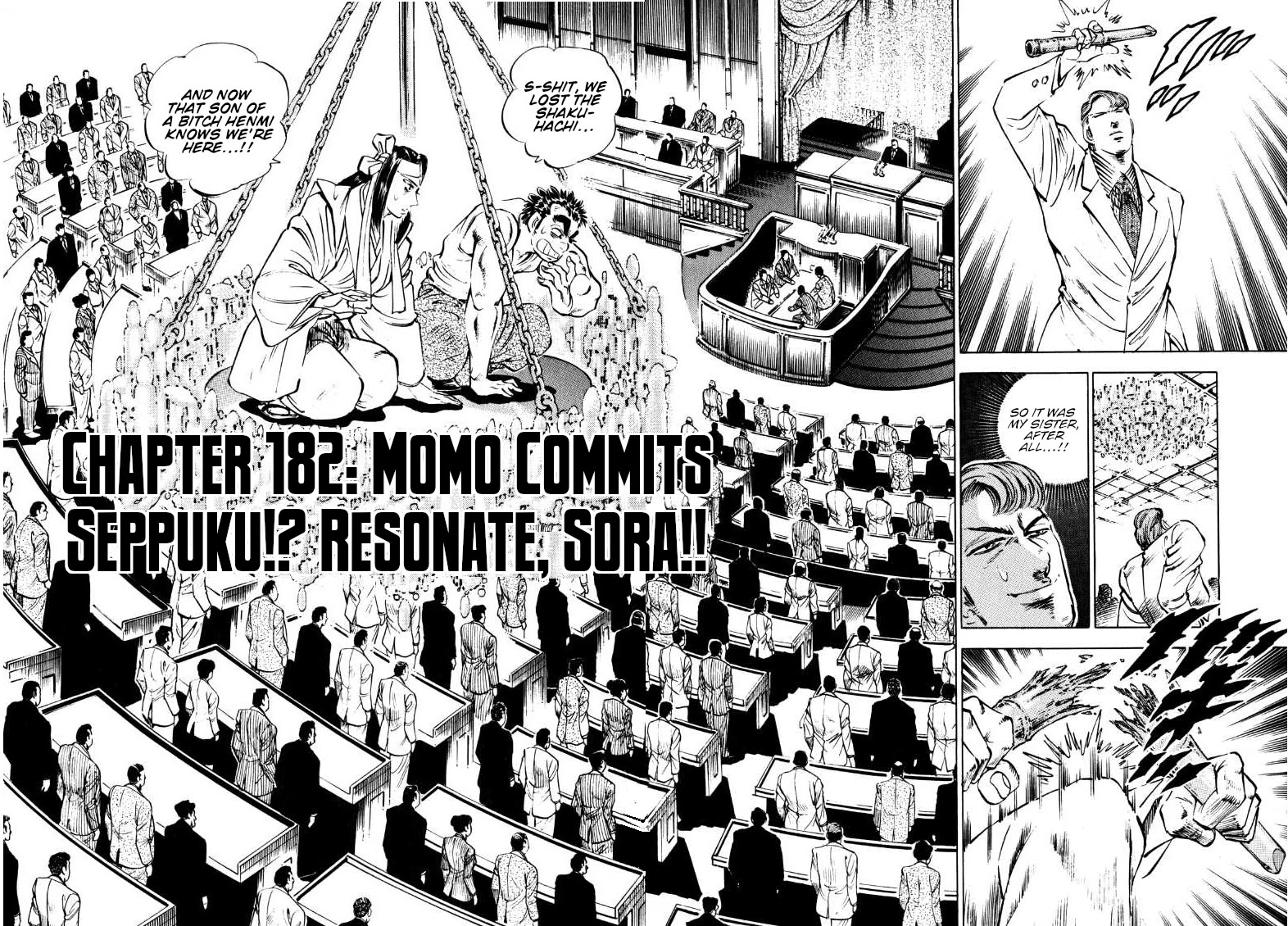 Sora yori Takaku (MIYASHITA Akira) Chapter 182 page 2 - Chapter 182: Momo Commits Seppuku!? Resonate, Sora!!