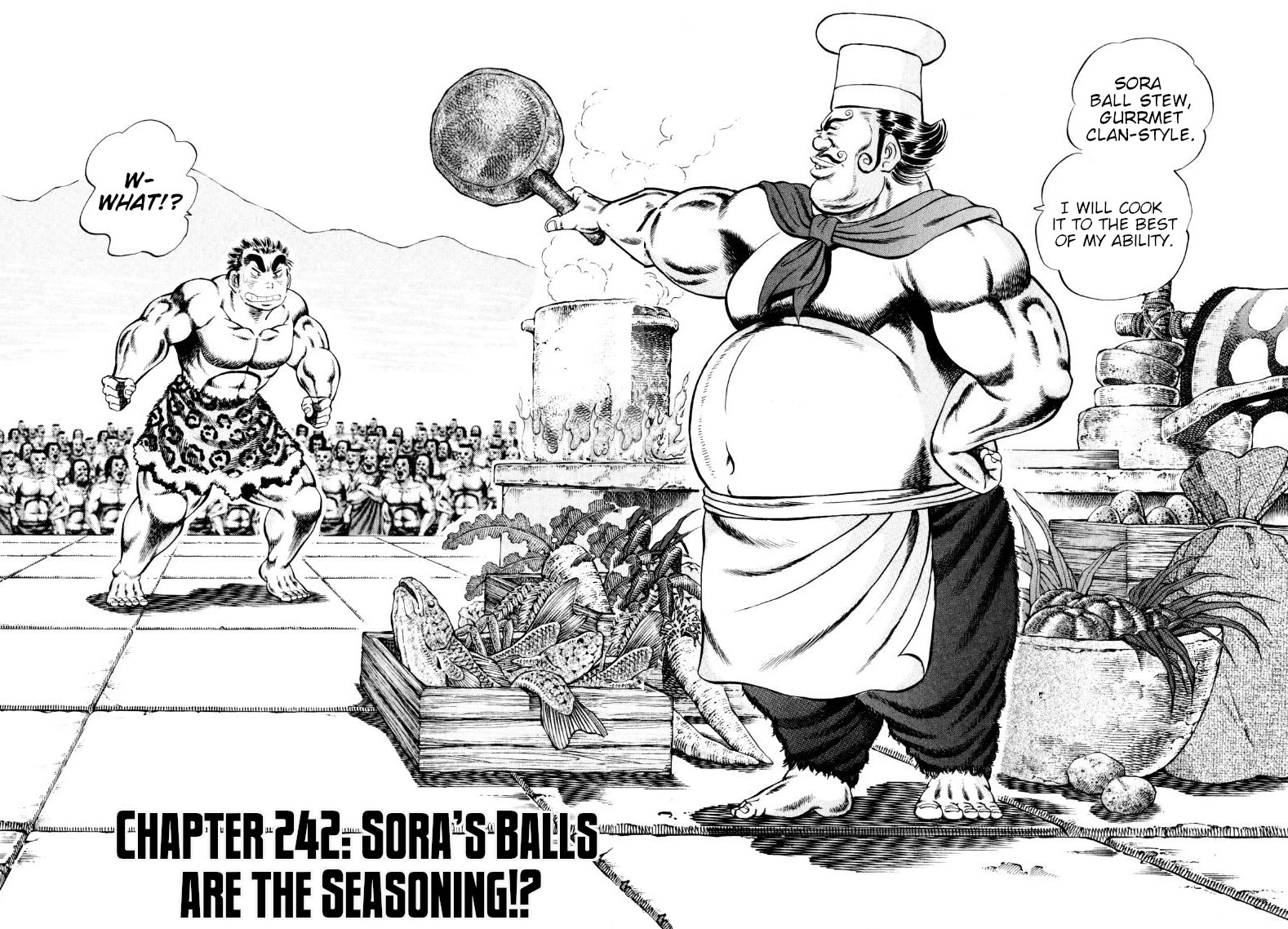 Sora yori Takaku (MIYASHITA Akira) Chapter 242 page 2 - Chapter 242: Sora's Balls are the Seasoning!?