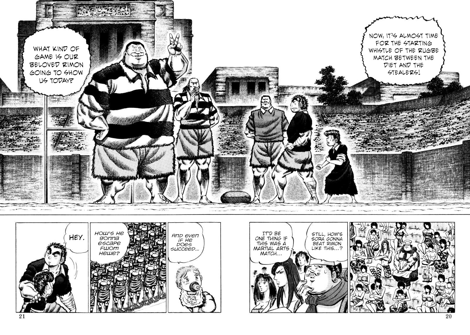 Sora yori Takaku (MIYASHITA Akira) Chapter 273 page 2 - Chapter 273: Masturnami's Well-Hung "Rugbe" Moves!?