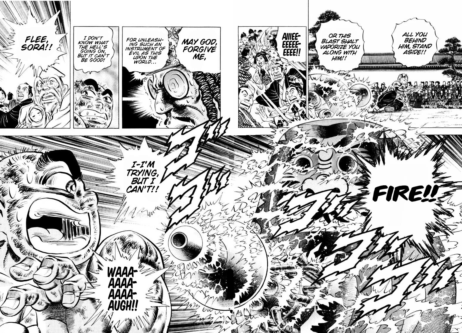 Sora yori Takaku (MIYASHITA Akira) Chapter 331 page 14 - Chapter 331: The Daruma's Ultimate Weapon is its "Middle Leg"!?