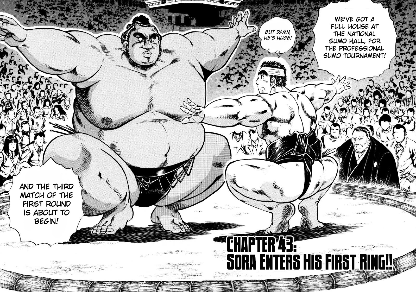 Sora yori Takaku (MIYASHITA Akira) Chapter 43 page 2 - Chapter 43: Sora Enters His First Ring!!