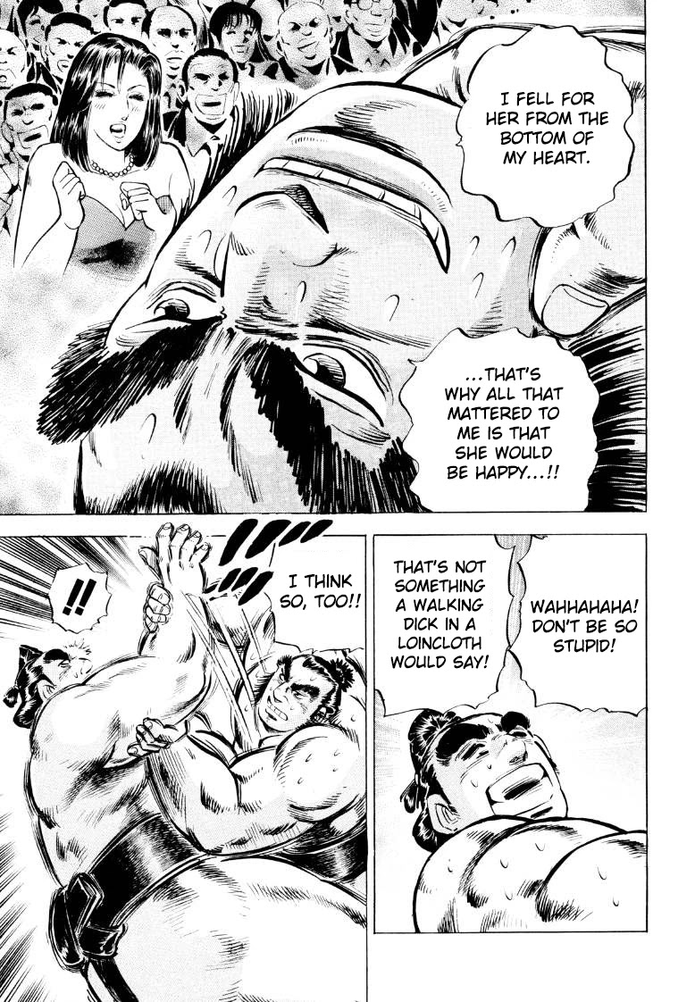 Sora yori Takaku (MIYASHITA Akira) Chapter 49 page 13 - Chapter 49: Dignity of a Man, Qualifications of a Yokozuna!!