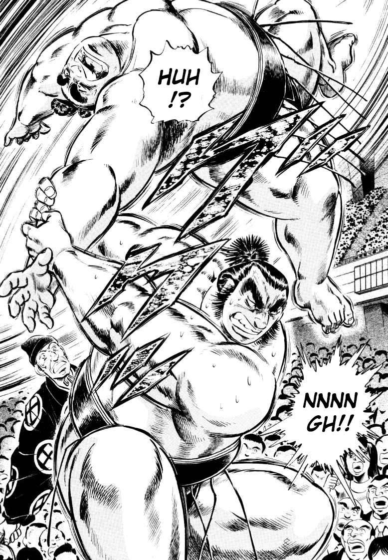 Sora yori Takaku (MIYASHITA Akira) Chapter 49 page 14 - Chapter 49: Dignity of a Man, Qualifications of a Yokozuna!!