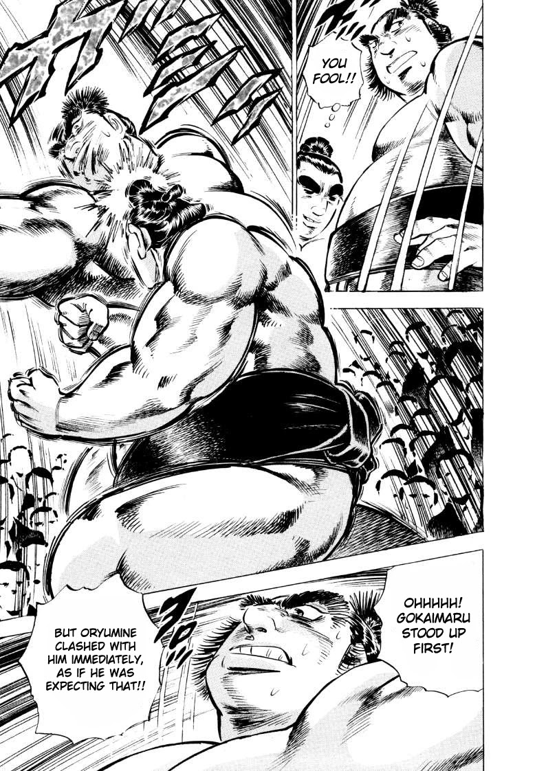 Sora yori Takaku (MIYASHITA Akira) Chapter 49 page 9 - Chapter 49: Dignity of a Man, Qualifications of a Yokozuna!!