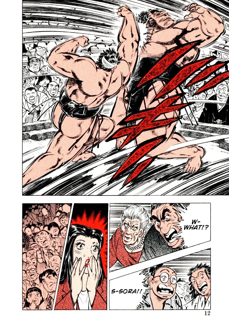 Sora yori Takaku (MIYASHITA Akira) Chapter 53 page 10 - Chapter 53: An Unprecedented Sumo Brawl!!