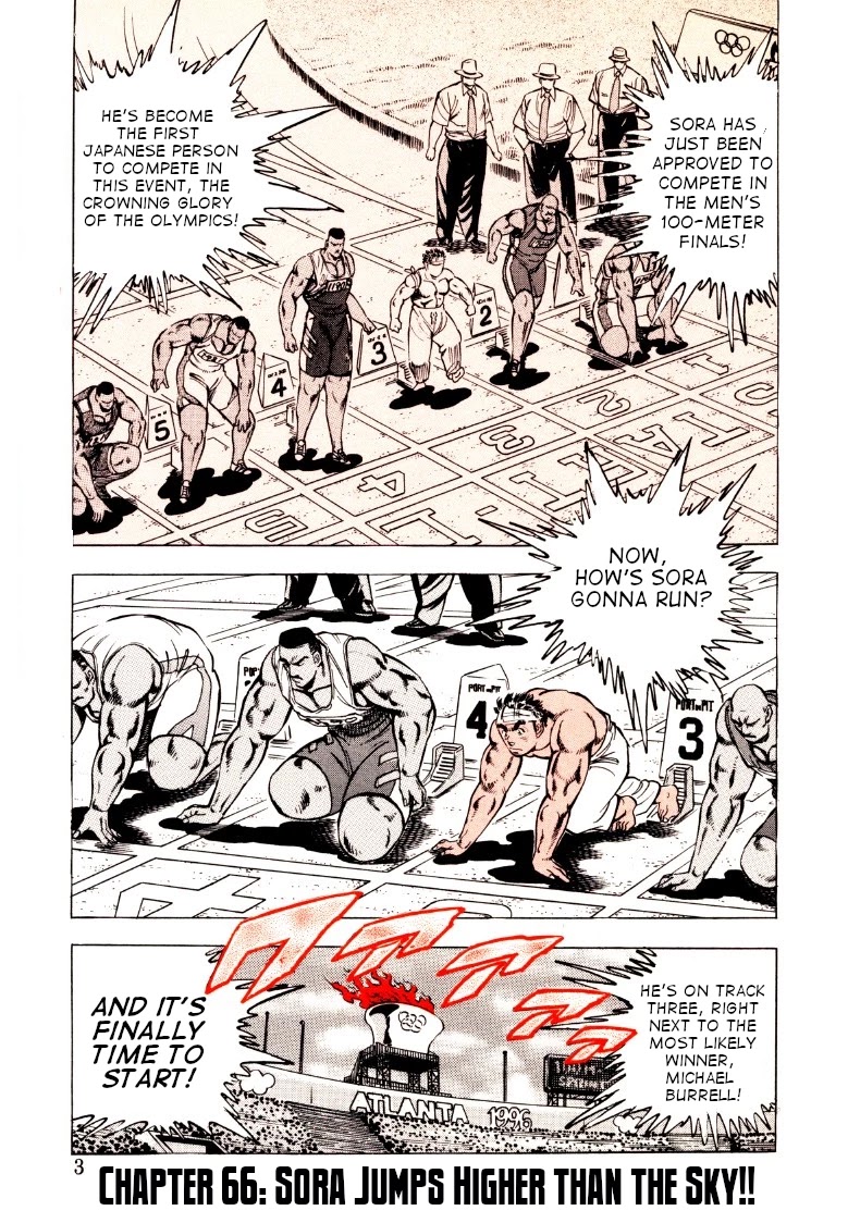 Sora yori Takaku (MIYASHITA Akira) Chapter 66 page 3 - Chapter 66: Sora Jumps Higher than the Sky!!
