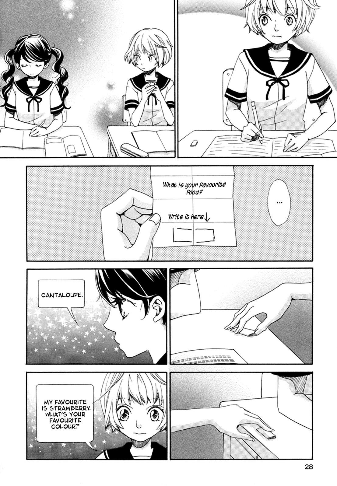 Sorairo Girlfriend Chapter 2 page 10 - Chapter 2: Middle School Diary / Blue Diary
