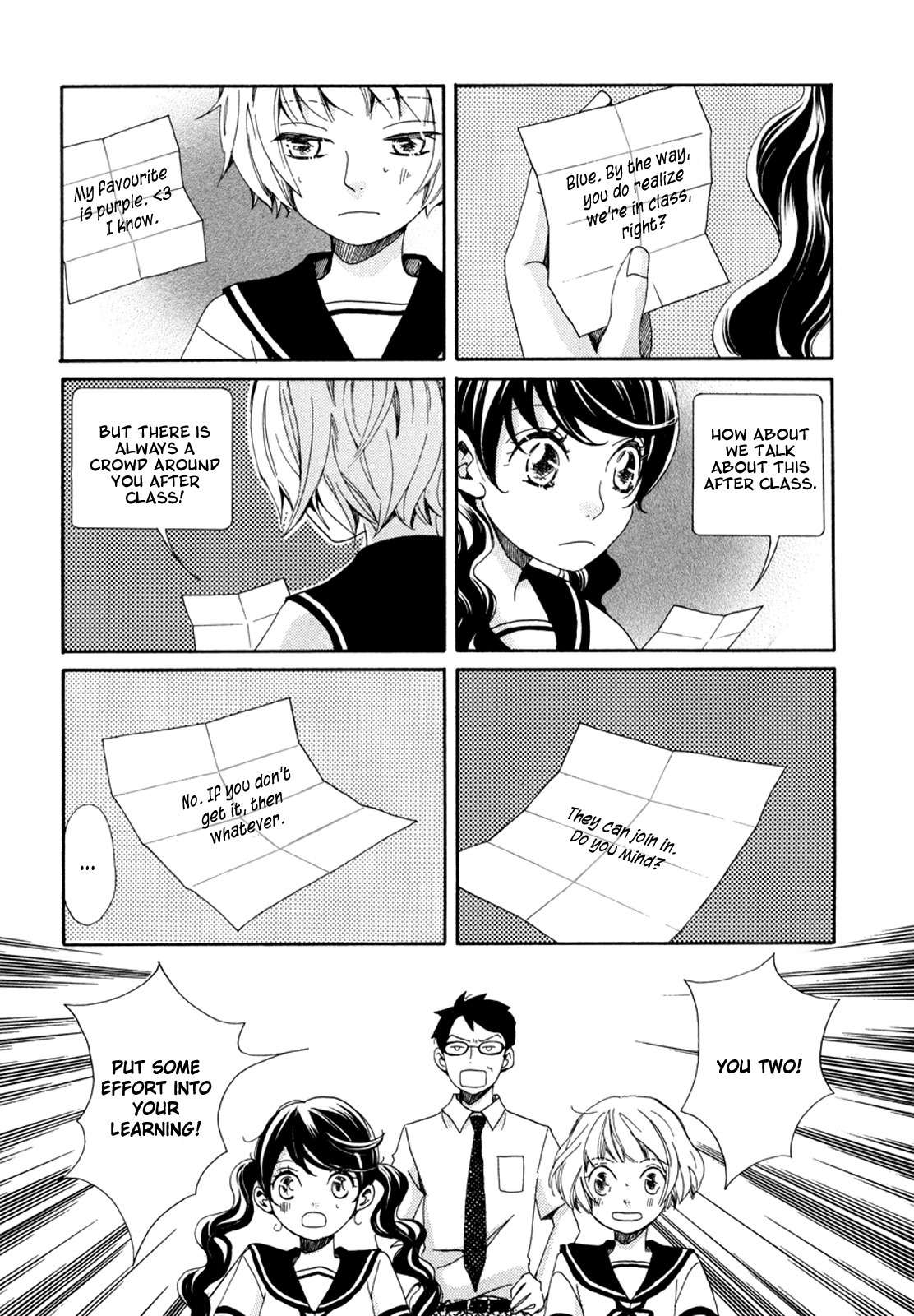 Sorairo Girlfriend Chapter 2 page 11 - Chapter 2: Middle School Diary / Blue Diary