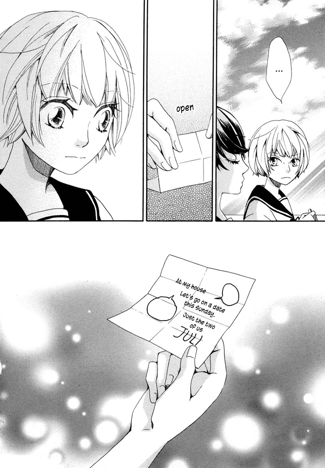 Sorairo Girlfriend Chapter 2 page 14 - Chapter 2: Middle School Diary / Blue Diary